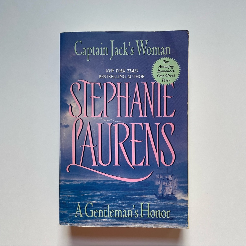 3/$30 Vintage Captain Jack's Woman and a Gentleman's Honor. Historical romance